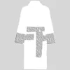 カップルホームバスローブ男性と女性の両方のためのカシミアローブカシミア厚い長い温かい綿バスローブ冬