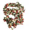 Dekorativa blommor Träarrangemang Gift Rattan Day Scene Artificial Valentine's Flower Decoration Hepagonal Wedding Arch