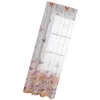 Curtain Transparent Curtains Window Screen Panel Bedroom Clearence Translucent Sheers Home Polyester Drapery