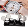 Kits d'outils de réparation professionnel 4 montre plat outil d'immersion d'huile huileur avec couvercle accessoire de réparation outil horloger Store193m