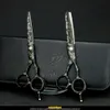 도구 Univinlions 5.5 "6"Professional Salon Scissors Barber Scisors 일본 미용사 가위 Coiffeur Barber Razor Edge Haircut