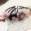 Hair Accessories Korea High Quality Hand Made Crow Flowers Retro Bows Flower Crown Hairpin Headbands For Girls