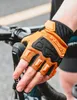 Luvas de ciclismo INBIKE 2023 Arrival MTB Bike Summer Half Finger For Men Women Respirável Sport Bicycle MH010 230607