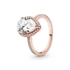 Designer Femmes Diamant Bague Européenne Argent Mode Diamant Bijoux Saint Valentin Cadeau Étincelant Cheval Oeil Gemme Split Os Bague Or Couple Bague Classique