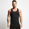 Solide musculation débardeurs hommes Gym entraînement Fitness sans manches chemise mâle été coton sous-vêtement décontracté Singlet gilet