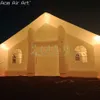52ftx32ftx19ft H nadmuchiwany namiot ślubny namiot LED LED LED LED z żarówkami i zdalnym elementem sterowania wydarzeniem lub klubem nocnym DJ w Wielkiej Brytanii