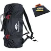 登山クランポンクライミングロープバッグシューダーストラップロープストレージバッグ屋外キャンプロックポータブル調整可能な防水230607