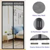 Curtain Summer Mosquito Net Anti Insect Bug Curtains Magnetic Mesh Automatic Closing Door Screen Bedroom