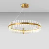 Żyrandole Led Art Chandelier Lampa Lampa Lampka Lampka Post Nowoczesne kryształowy pierścień luksusowe urządzenie Living Blosy Blue Design z wysokiej klasy atrakcyjnością