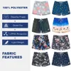 Men's Shorts SURFCUZ Mens Swim Shorts Beach Board Shorts with Pocket Summer Volley Shorts Quick Dry Swimwear Beachwear Swim Trunks for Men 230607