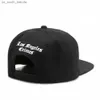 Ivan Antonov Cap Los Angeles La Snapback Hat Black Desert Flowers Hip Hop Caps Hip Hop Chapeaux de soleil ajusté Baseball CAP L230523