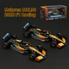 Diecast Model BBurago 1 43 McLaren McL36 C42 75 RB18 W13 Formel Racing Car Statisk simuleringslegering 230605