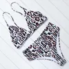Женские купальные костюмы Omkagi бренд животный принт бикини леопардовый костюм для купания монокини 2023 Женщины -женские сексуальные штучные купальники
