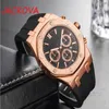 high-grade famous dweller crime watches top designer quartz watch black silicone stopwatch relogies relojes gift2725