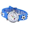 Children's watches Kids Creative 3D Soccer Watch Hodinky Children Football Soft Silicone Band Watch Boys Girls Watch Ceasuri Gift Clock Relogio 230606