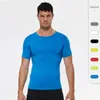 Męskie koszulki Wygodna męska kompresja pod warstwą podstawową Top Running Shirt Men T-shirt Długie rękawie Rajstopy Gym Fitness Sport Tops TEES 230607