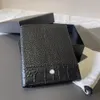 Luxury Designer Short Wallets for Men Cardholder Germany Black Leather Mens Wallet with Box Good Quality