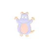 Broches Cartoon Emaille Pin Muis Draak Eend Wortel Broche Shirt Revers Kinderen Sprookje Badge Gift