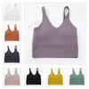 lulus dames sportbeha sexy tanktop strak yogavest met borstkussen geen boterachtige zachte atletische fitnesskleding aangepast logo 2023 heet verkoop lulus lemon s6JX#