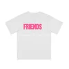 Fashion Mens Designer T Shirt Friends Men Women Short Sleeve Hip Hop Style Print Black T-shirts Tees Size S-XL257A