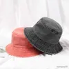 Wide Brim Hats Washed Bucket Hat Women Cotton Fisherman Girls Boys Summer Sun Outdoor Beach Fishing Cap R230607