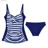 Zwangerschapszwemkleding Zwangerschapsbadpak UPF 50 Zwangerschapszwemkleding voor dames Zwangerschapszwempak 2-delige set tankini en bikinibroekje T230607