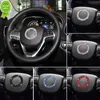 New Bling Car Steering Wheel Emblem Sticker Accessories Diamond Rhinestone Auto Interior Badge Decal Cover Trim for Jeep wholesale