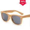 Car Retro Wooden Square Sunglasses Bamboo Glasses Men Women Fashion Wood Brown Coffee Sun Glasses