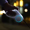 Leashes Xiaomi Petkit Go Shine Max Pet Leash Dog Traction Reple Flexibel ringform 3m/4,5 m med LED Night Light Dogs Accessoires