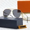 Markendesigner Vintage Sport Sonnenbrille Hohe Qualität über Brille Polarisierte Linse Pilot Mode Sonnenbrille Für Männer Frauen Sonnenbrille Mit Etui und Box