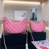 23 New Designer 7A Classic Clamshell Chain Shoulder Bag Women's Oblique Luxury Ovelha Fashion Handbag Bag