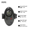 Fishing Hooks Booms E02 Bite Alarm Signalizator Carp Fish Indicator with LED Sounds Battery Include 4 sets 230607