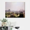 Arte su tela impressionista I giardini delle Tuileries Camille Pissarro Dipinto ad olio Paesaggio fatto a mano Arredamento moderno della camera da letto