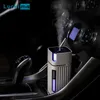 Umidificatori 300ML Umidificatore per auto Diffusore di aromi di olio essenziale per Home Office con lampada notturna a LED Mini USB Cool Mist Maker Fogger