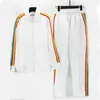 2023 Nya herrspårar Fahion Casual Sweatshirts Pants Suits Women Letter Print Jacket Sportkläder Set Size S-XL 218C5Q