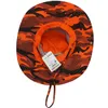 Sombreros de ala ancha Outfly Camuflaje Sombrero de vaquero Protección Boonie al aire libre Cubo táctico para hombres R230607