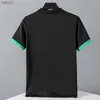 2023 Estate New Fashion Trend POLO Camicie Hong Kong Style a maniche corte Abbigliamento allentato Casual Top T-shirt da uomo a colori di giunzione L230520