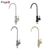 Bathroom Sink Faucets Fliger 14" Kitchen Faucets Stainless Steel Direct Drinking Tap Gold Drinking Water Tap Water Purifier Faucet Tap Torneira 230606