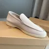 Męskie sukienki buty Lp Letni spacer Mokwiny płaskie niskie zamsz miękki, prawdziwy zamsz Oxfords Loropiana Moccasins Summer Walk Comfort Lokera