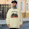 Men's Hoodies Puff Pass Sickle Skeleton Smoking Print Male Sweatshirt Oversize All-math Cotton Fashion Crewneck Mens Long Sleeves