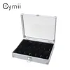 Whole-12 Grid Aluminium Watch Storage Case Bracelet Organiser Professional Wrist Watches Display Box Jewelry Storage Holder Ca220E