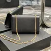 Ketentas Kwastjes Enveloptassen Caviar Flap Crossbodytassen Designer tas Luxe handtassen Vrouwen schoudertassen Koppeling Portemonnee Leer Klassieke letters Hardware Gesp