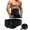 Kärnbuktränare Portable Muscle Stimulator Belt Vibration Body Slimming Belts Fitness Viktförlust Hemträning Hastighet Drop 230606