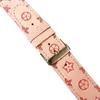 Luxury Apple Watch Band 38 40 41 42 44 45 49 mm Flower Leather Watchs Strap armband för IWATCH 8 7 6 5 4 SE Designer Watchbands L88010