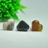 28mm Random Color Pendants Mini Penis Plant Statue Natural Stone Carving Aquarium Home Decoration Crystal Polishing Gem