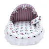 Accessories Comfortable Dog Lovely Bed Soft PP Cotton Pet Princess Bed washable warm Puppy Cat Cute House Kennel Pet Products