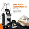 2 in 1 macchina per massaggi a rullo sottovuoto a pressione negativa Vera roller Tester Face Lift Skin Tighting Anti-aging Slim Body Shaping Machine per BodyFace