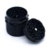 Ultimo Cool Black 52MM Smoking Portable Dry Herb Tabacco Grind Spice Miller Grinder Crusher Grinding Tritato Mano Muller Portasigarette DHL