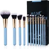 Bueart Design 26 * Bästa present Real Natural Mountain Hair Brush Professional White Label Makeup Brush Set With Box