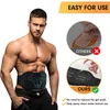 Kärnbuktränare Portable Muscle Stimulator Belt Vibration Body Slimming Belts Fitness Viktförlust Hemträning Hastighet Drop 230606